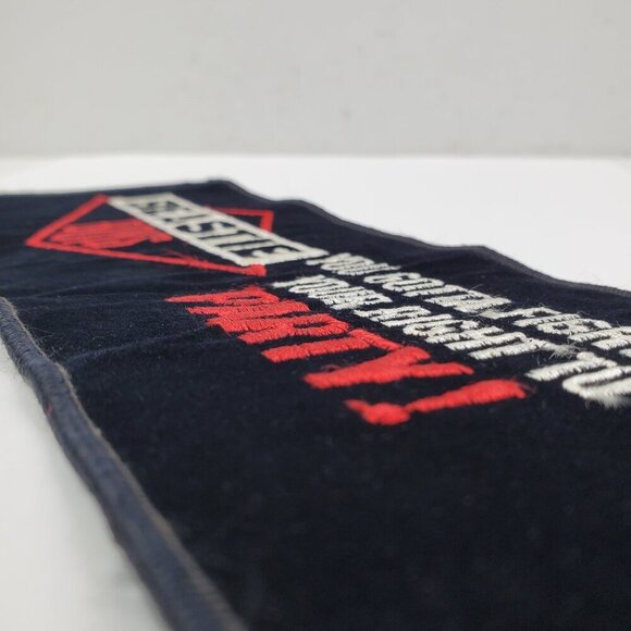 Beastie Boys Vintage Patch 90s Felt Fight Right Party Iron On 10.25x4" NOS - Picture 10 of 11